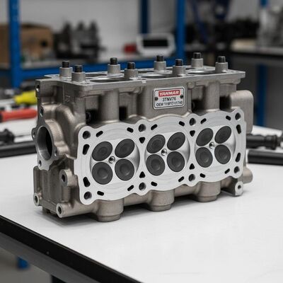 3TNV76 Engine Cylinder Head | OEM 119717-11740 YM119717-11740 | Yanmar Excavator Spare Parts Engine Cylinder Head