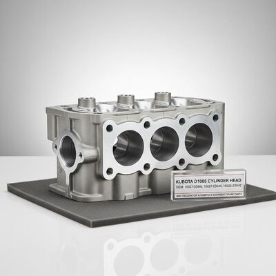 Kubota D1005 Engine Cylinder Head | OEM 16027-03040 16027-03043 1G053-03040 16032-03042 | Mini Excavator & Compact Equipment Spare Parts Engine Cylinder Head