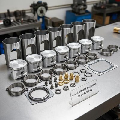Doosan DE12T/DE12TIS Overhaul Kit (Metal) OE 65.99601-8042 for Doosan Excavator Engine Parts