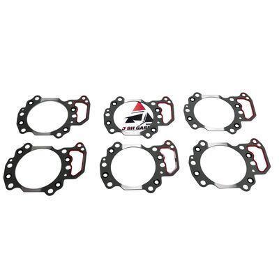 Head Gasket 6151-12-1810 for Komatsu 6D125 PC400 Excavators | Metal Head Gasket for Komatsu Excavator Engine Parts