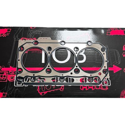 KOMATSU 3D84-3 Stainless Steel OE 729002-92650 129002-013311 Head Gasket Kit for Komatsu PC30 PC35 Excavator